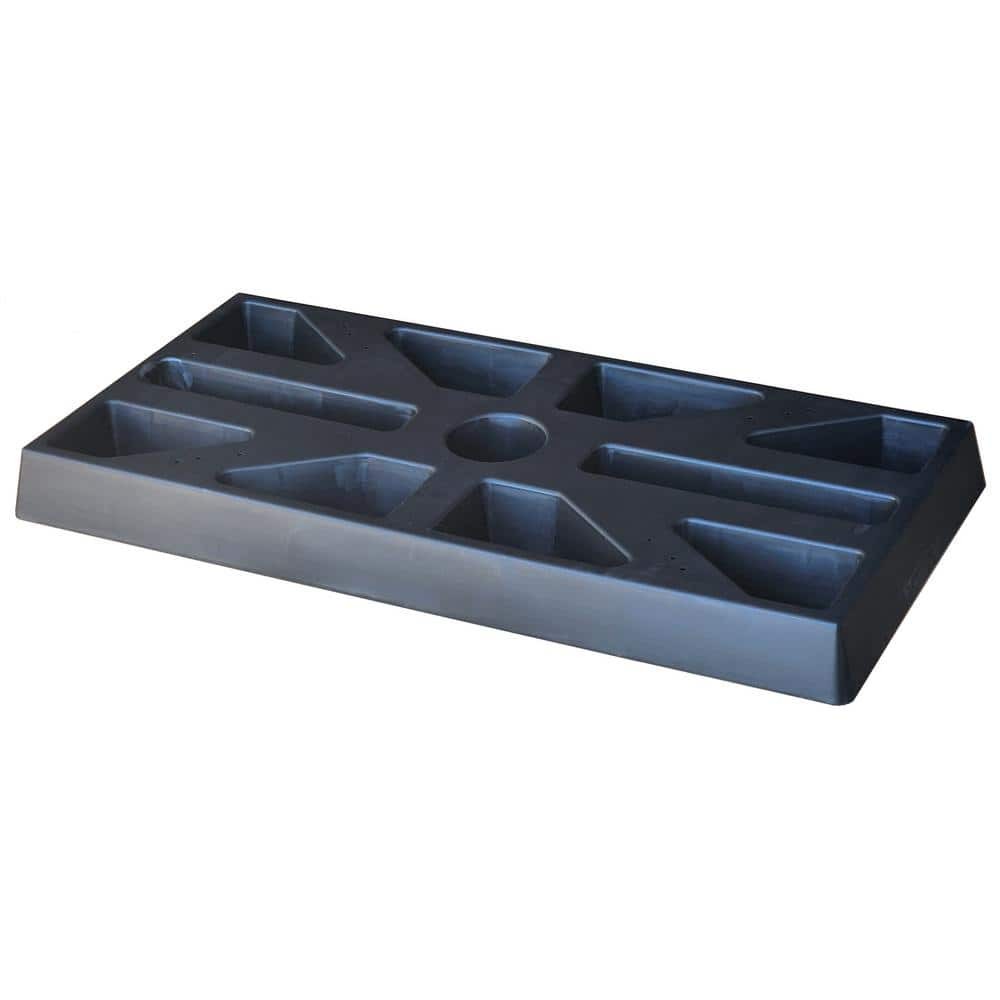 18" x 36" Mini‑Split Condenser Pad – Durable HVAC Equipment Base Support