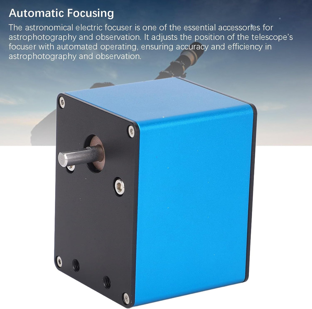 Automatic Electric Telescope Focuser with Temperature Adaptive Motorized Design,