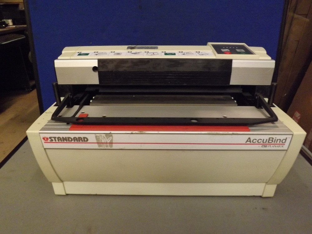 STANDARD ACCUBIND DOCUMENT BOOK BINDING MACHINE BINDER 400W HEATING PARTS