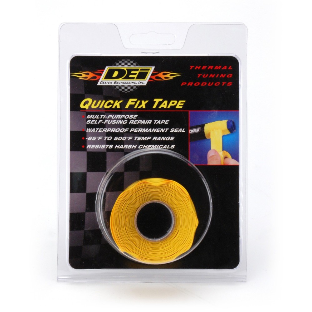 Design Engineering 010494 Quick Fix Tape 1" X 12Ft - Yellow