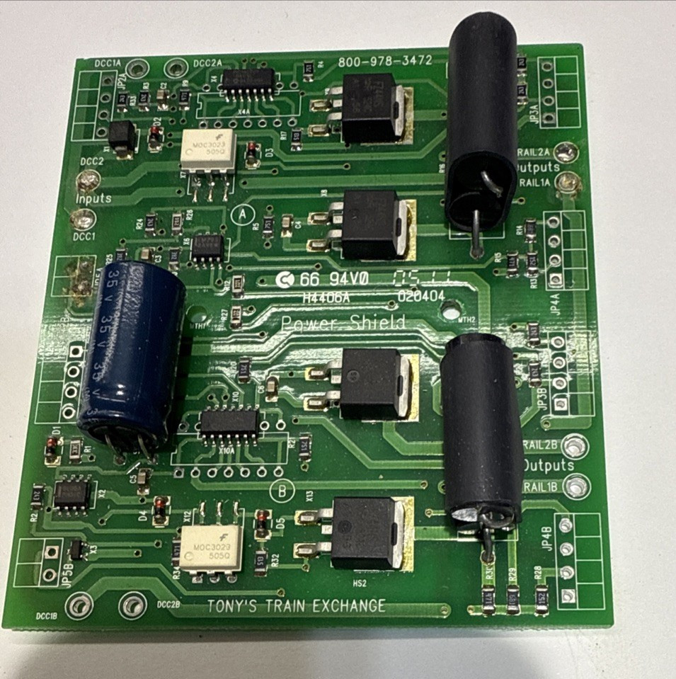 HO SCALE PS2 POWER SHIELD FOR DCC PROTECT YOUR CONTROLS