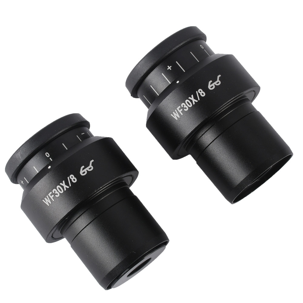 KOPPACE 2 PCS WF30X/8 Microscope Eyepieces 30mm Interface