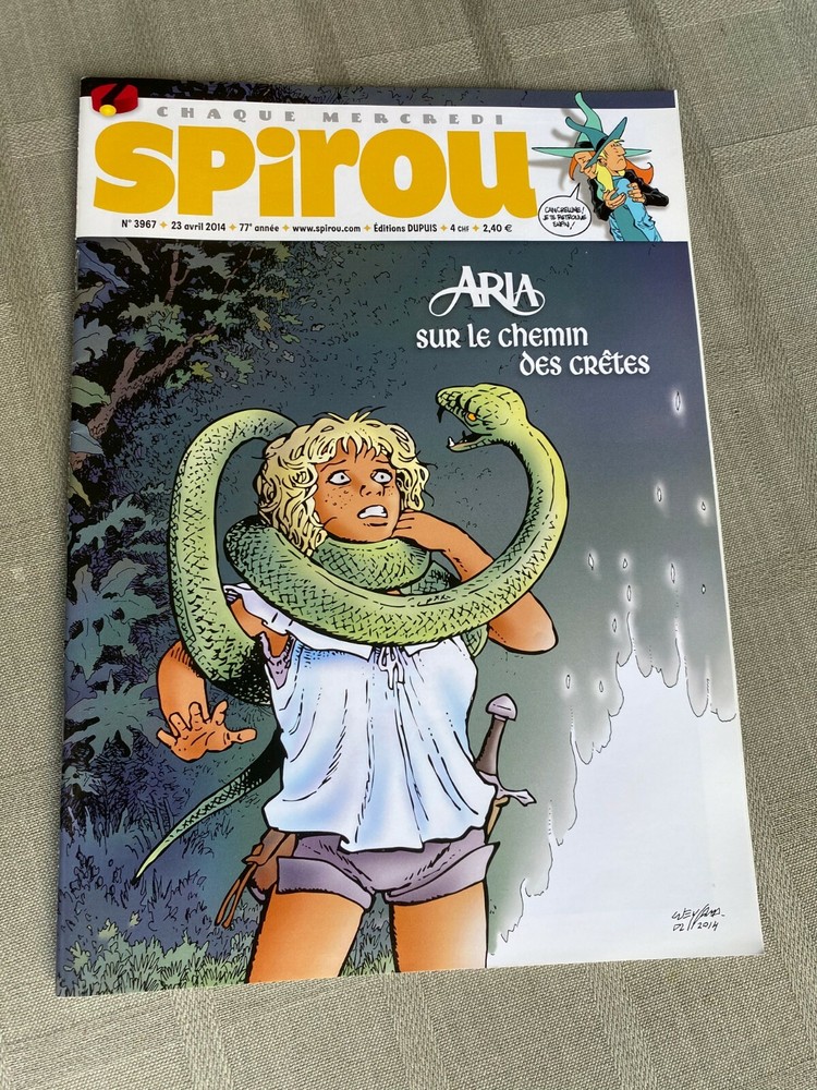 Spirou Weekly No. 3967 2014 In Excellent Condition