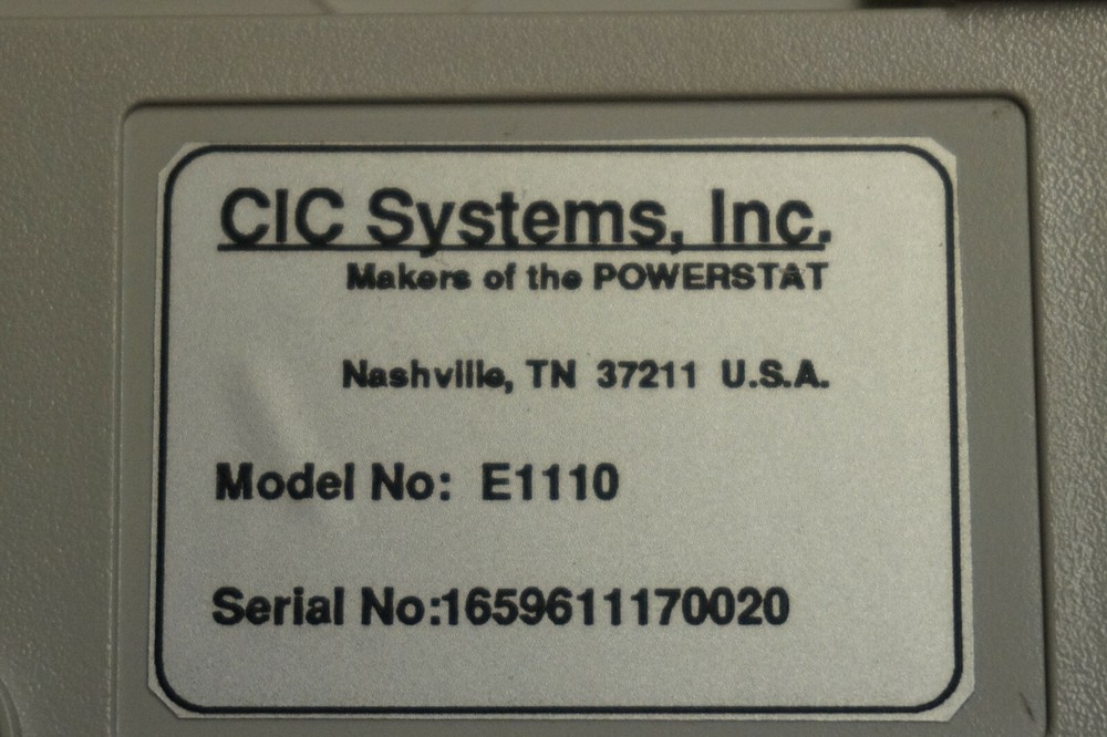 CIC SYSTEMS PowerStat System Support Unit Card Reader E1110 BRAND NEW!