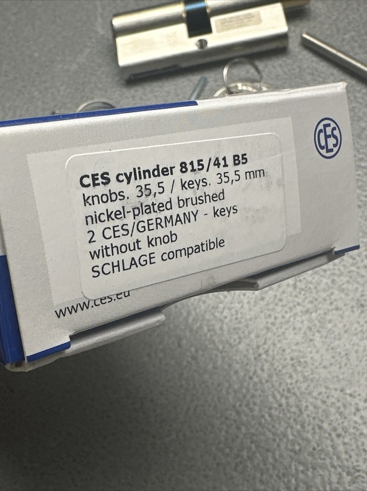 CES cylinder KNOBS PROFILZYLINDER 815/41 B5