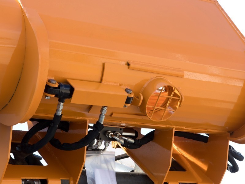 LANDHONOR Concrete Cement Mixer DOUBLE Discharge Skid Steer Mix n Go Attachment