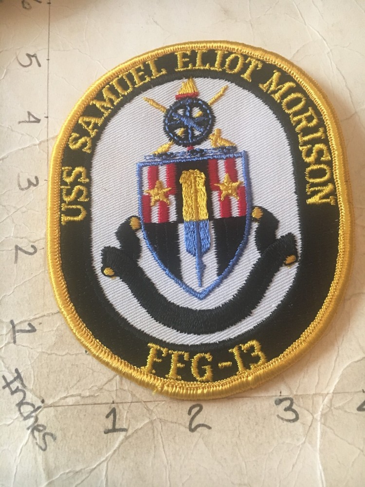 US Navy USS Samuel Elliot Morison FFG-13 patch 6/9/25