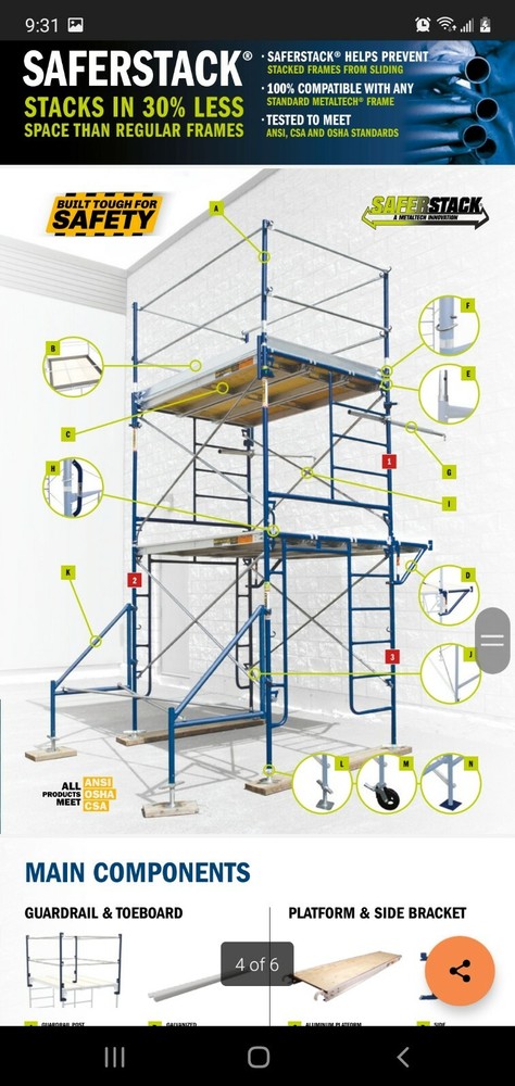 METALTECH SCAFFOLDING
