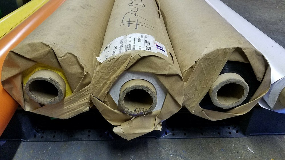 Vinyl Roll, White