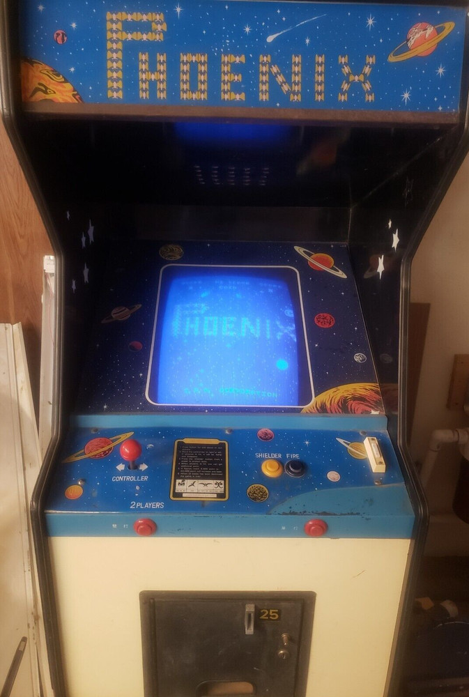 PHOENIX ARCADE MACHINE by CENTURI 1980 *RARE*