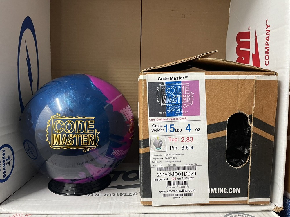 Storm Code Master 15lbs! Overseas! NIB!