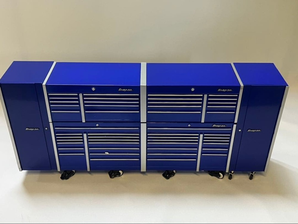 Snap-on 1/8 Miniature Toolbox Full Set, Blue