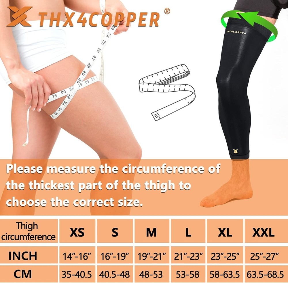 Compression Full Leg SleevesPair