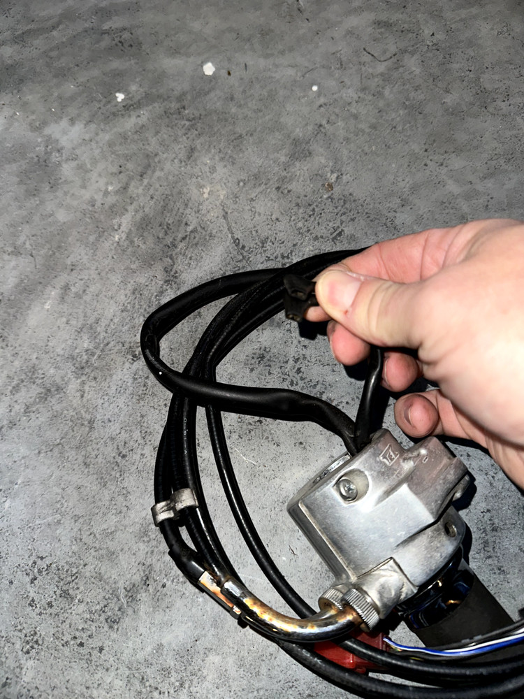 2003 Honda VTX1800 RIGHT CONTROLS THROTTLE CABLE START STOP SWITCH