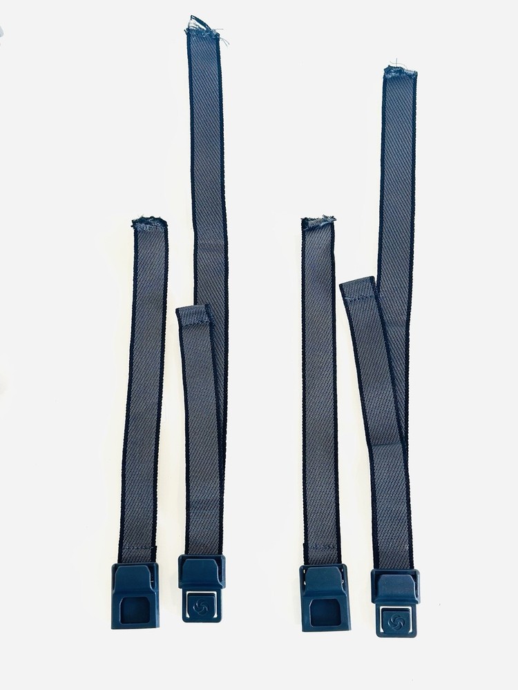 Samsonite Renew Large Softside Interior Straps Set 2 OEM w/ Clips Replacement