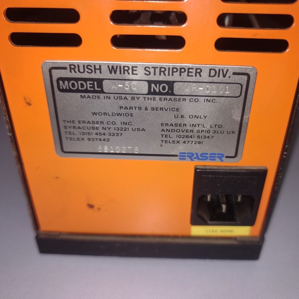Eraser Rush Thermal Wire Stripper A-5C AR-0101 - Used - Working
