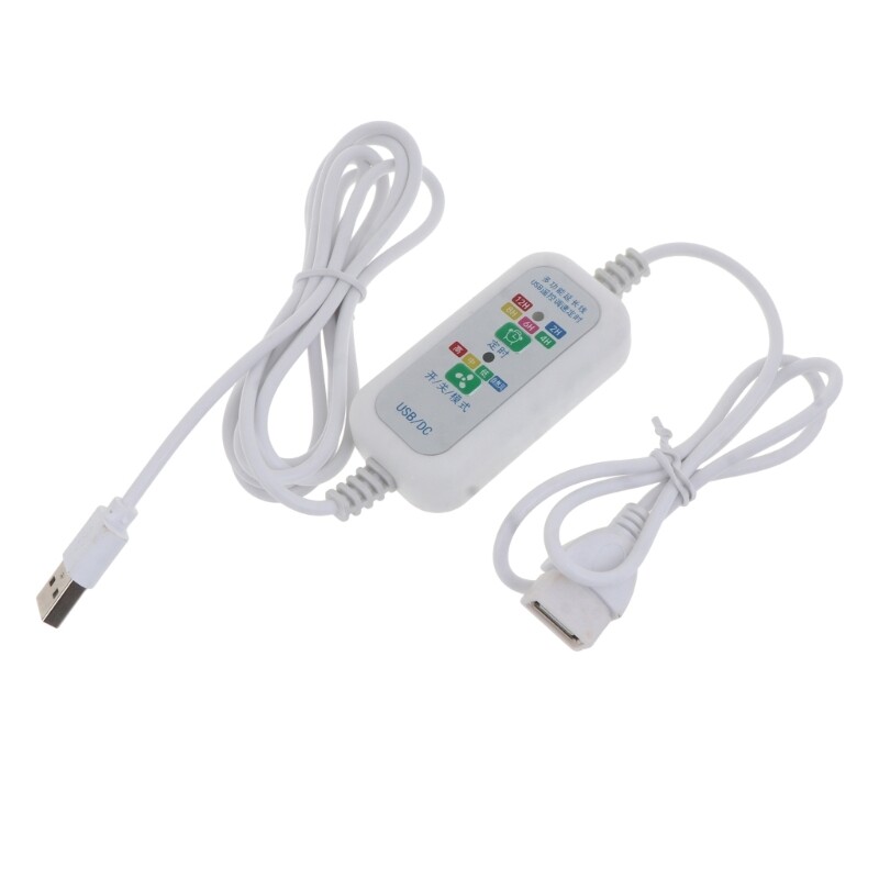 200cm USB Extension Power Cable with 4 Speed Remote Control 2-12 Hour Timing