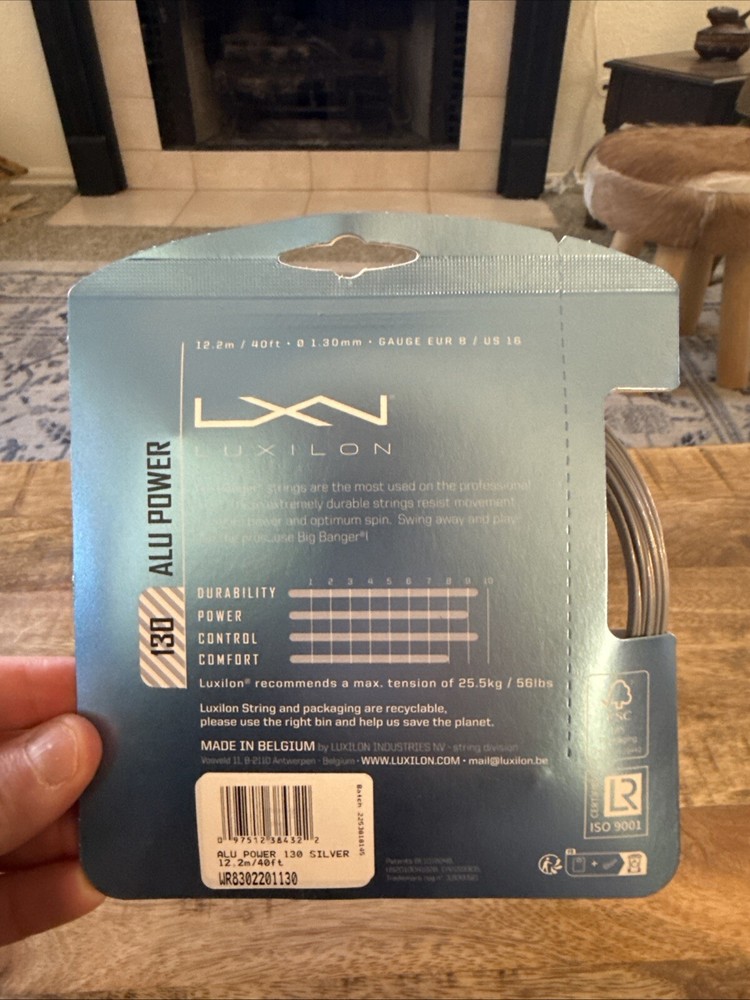 Alu Power 130 Silver Tennis String
