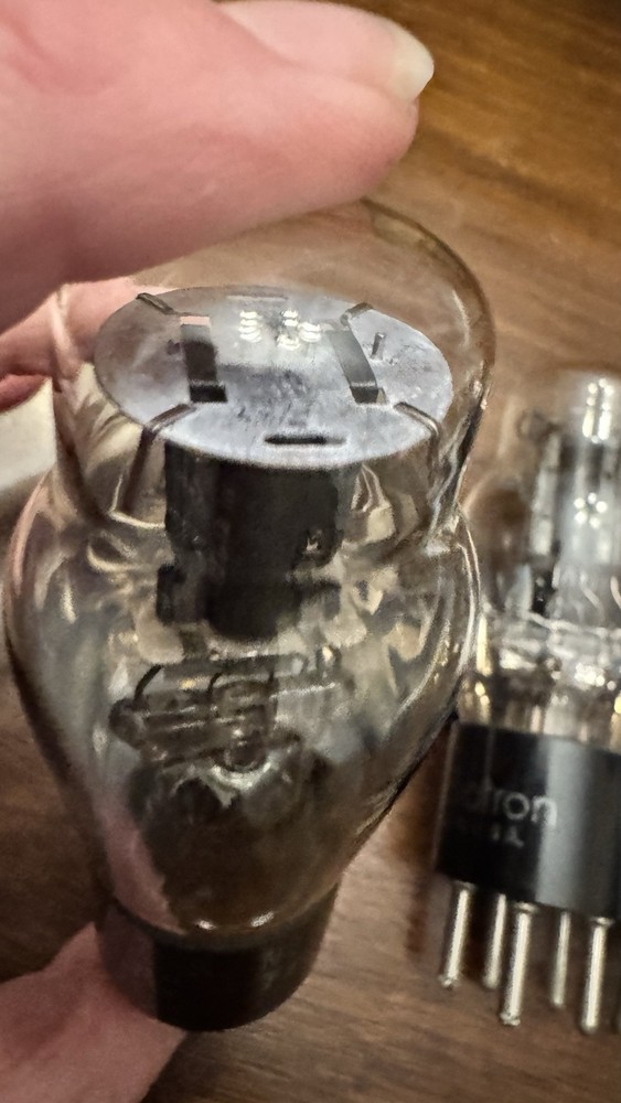 3- NOS Type 76 VT-76 Black Plates RCA Cunningham Usn 76