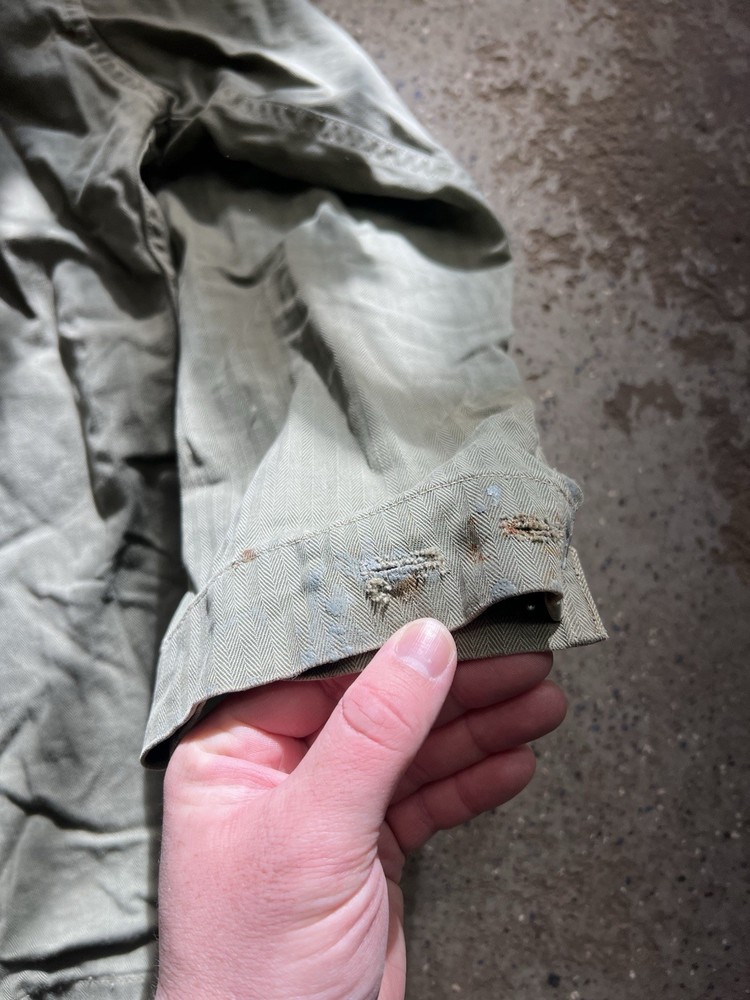 Authentic WW2 USMC HBT Chore Jacket