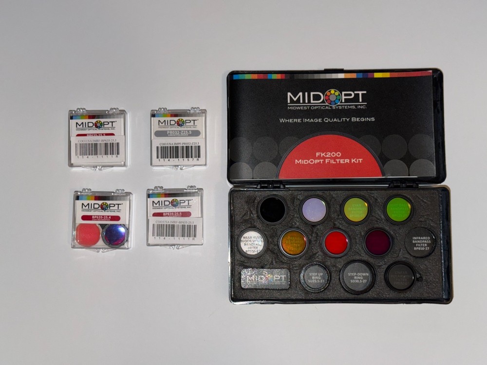 Midopt Machine Vision Filter Kit - FK200