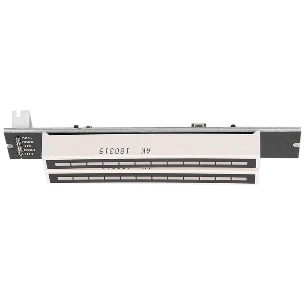 Dual 12 Stereo Level Indicator Adjustable Light Speed Level Meter Board Module