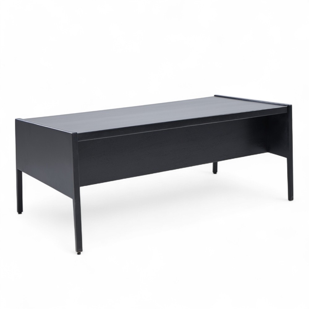 Jens Risom Mid Century Ebonized Walnut Desk
