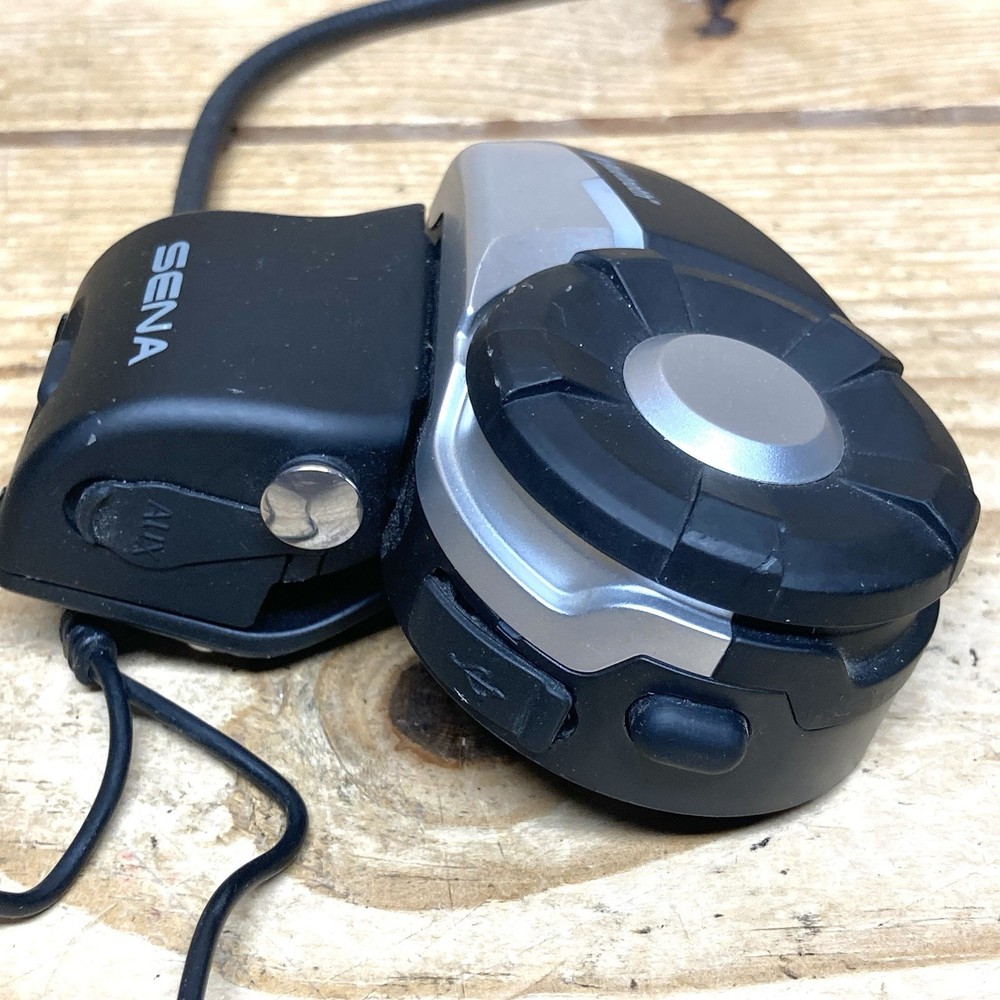 Sena 20S Motorcycle Bluetooth Headset Communication System Module Speakers Dual