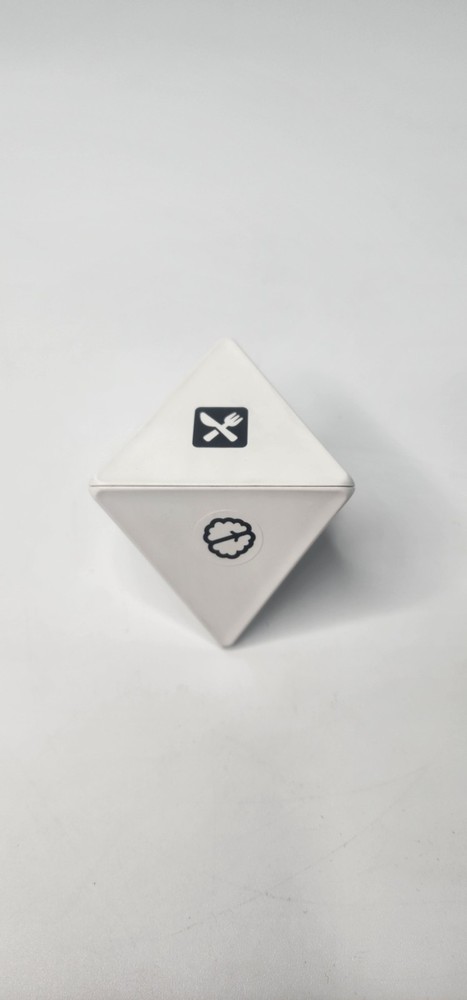 Timeular Time Tracker Tested Working Well, No Stand No Cable AS Is