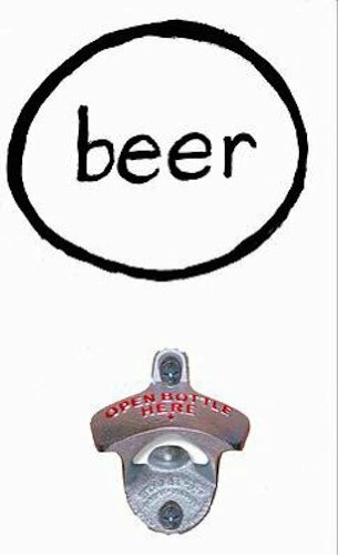 Sweet Art Attack - Mountable Bottle Opener - Beer