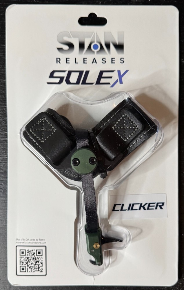 Stan Release SoleX Hook Clicker Index Finger Release Buckle Strap Web Connect