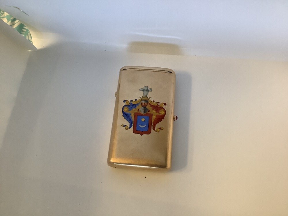 Russian Gold Cigarette Case