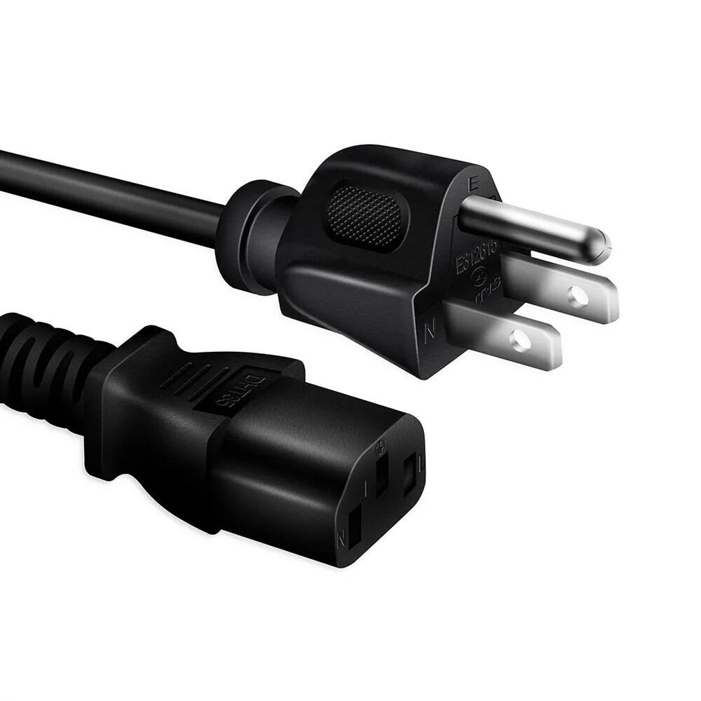 AC IN Power Cord Cable Plug For AXV Fr-298 Vibration Plate Exercise Machine
