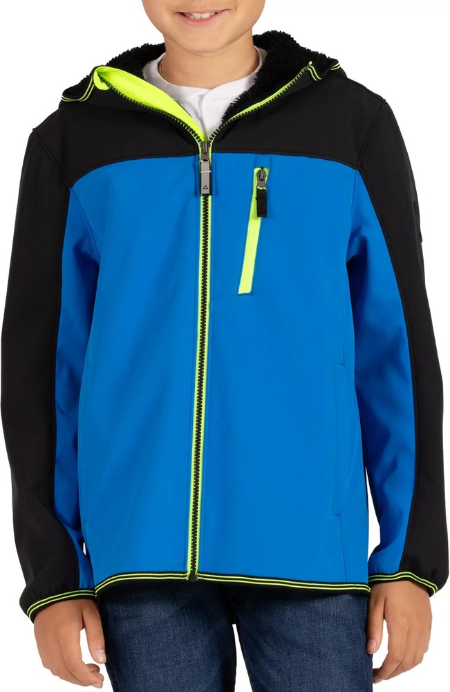 Boys' Falcon Softshell Jacket Midweight Water-Resistant Wind-Resistant