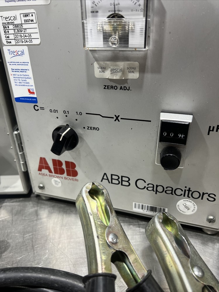 ABB CB10 Portable Capacitance Bridge Used Surplus