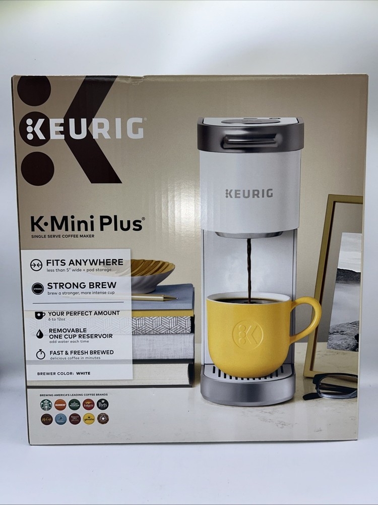 Keurig K-Mini Plus Compact Single-Serve Coffee Maker - Matte White