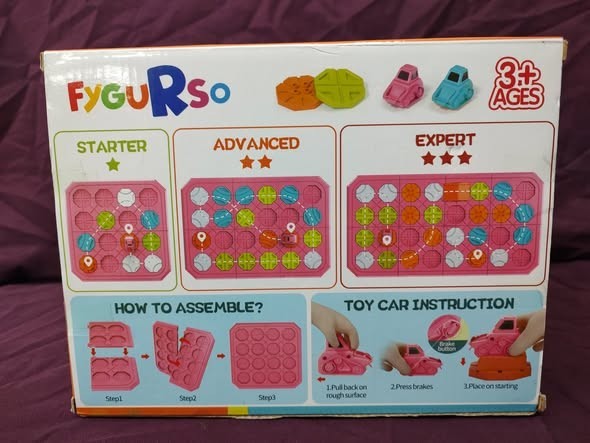 Puzzle Board Game STEM Educational Toy Logic Challenge Interactive 4+ Kid