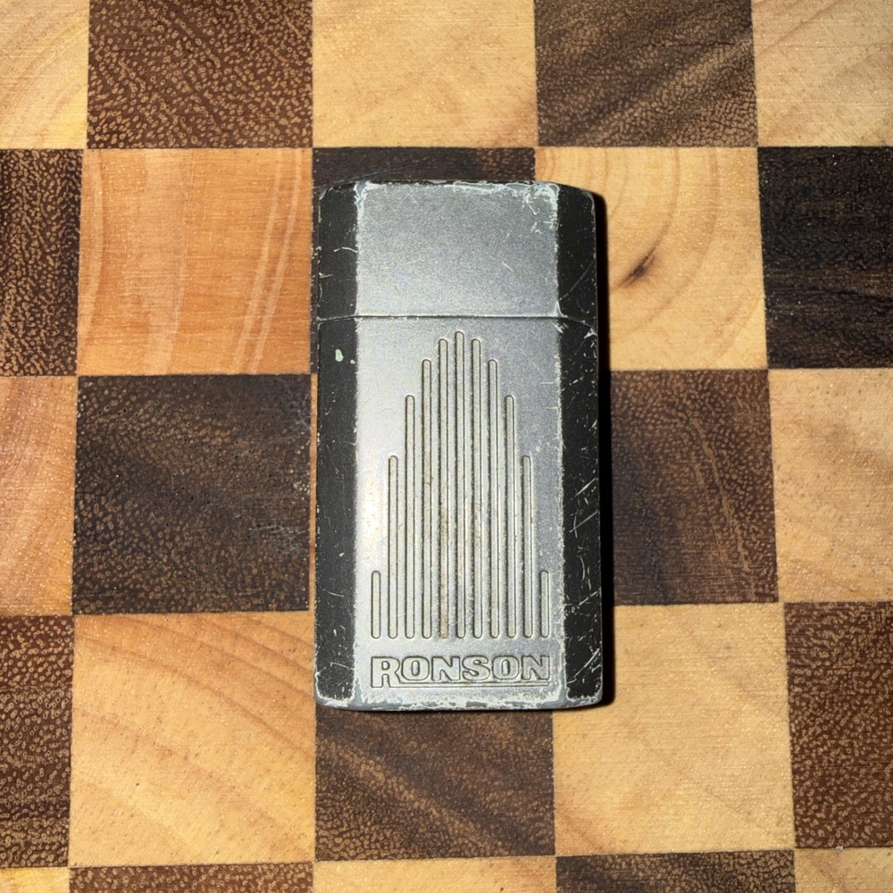 Ronson Jet Lite Butane Refillable Lighter