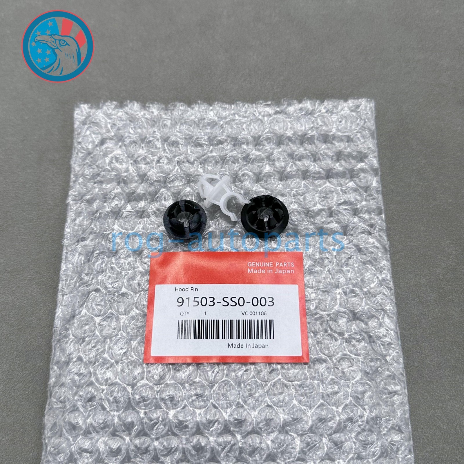 OEM! 3x Car Hood Support Prop Rod Holder Clip For Honda Accord Odyssey Prelude