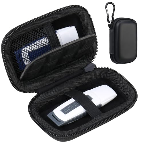 USB Flash Drive Case, USB Storage Case, USB Holder Storage Bag, Thumb Black