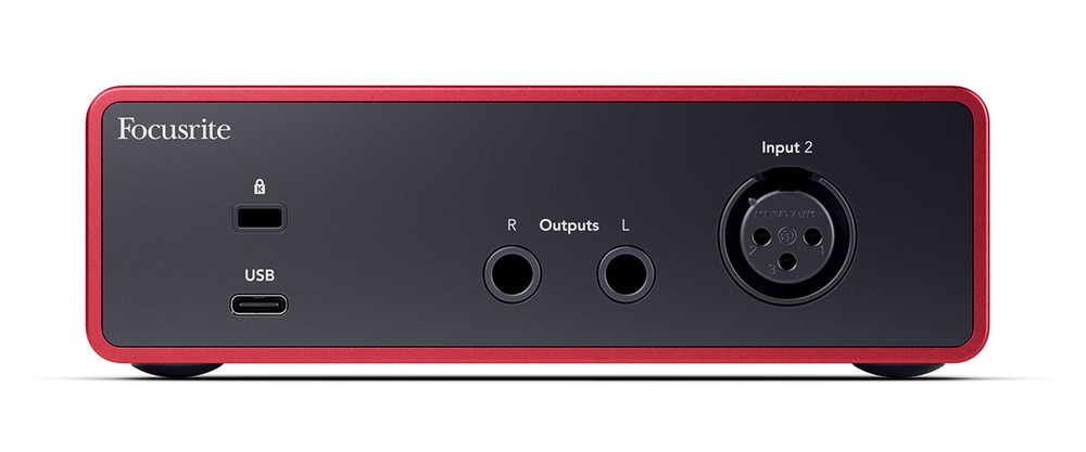 Focusrite Scarlett Solo 4th Gen Studio Recording USB Audio Interface+Software
