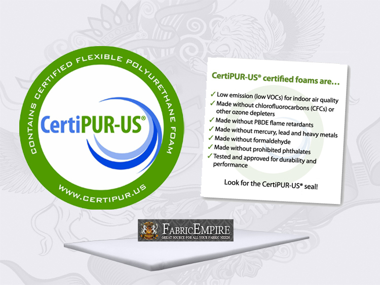 30" x 72" Upholstery Cushion Replacement Foam Sheet - Made in USA FREE SHIPPING