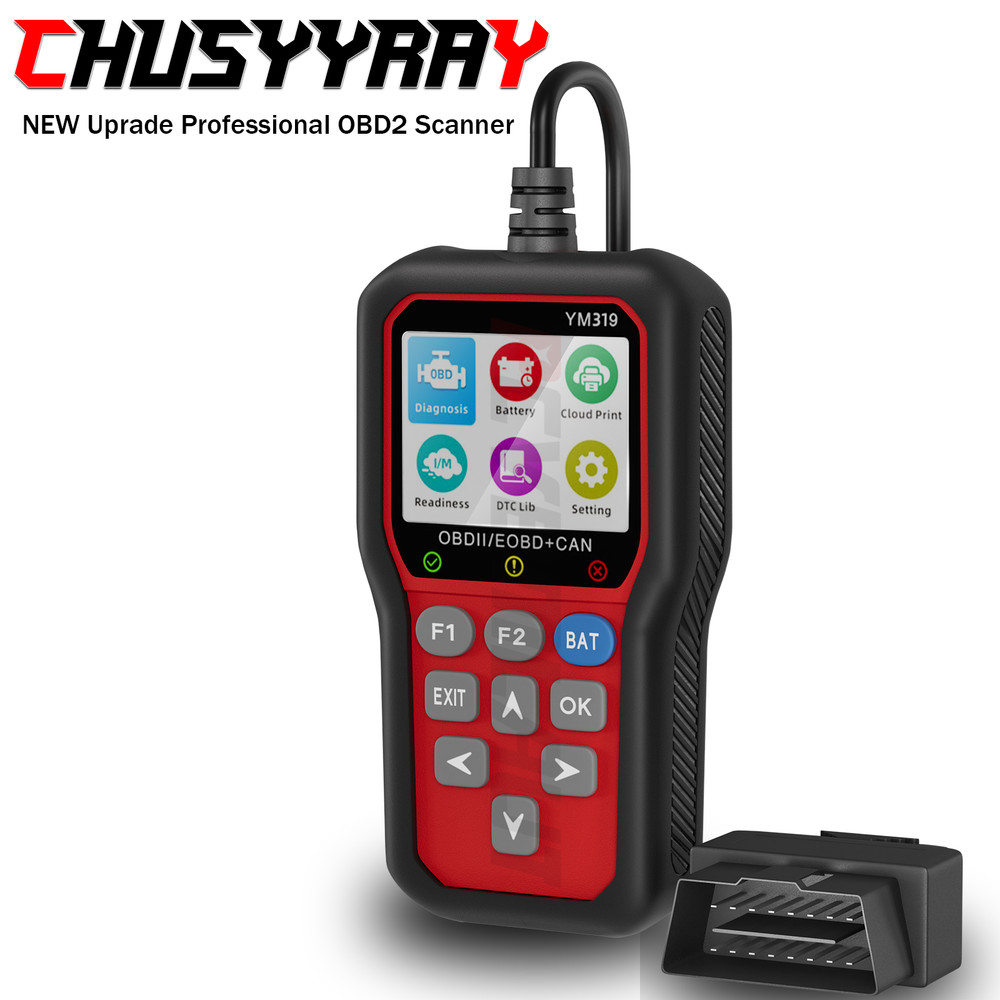 CHUSYYRAY YM319 Car OBD2 Scanner Code Reader Engine Fault Scanner CAN Diagnost