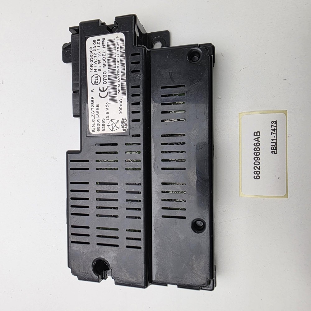 2011-2015 Dodge Charger Bluetooth Control Module Unit 68209686AB