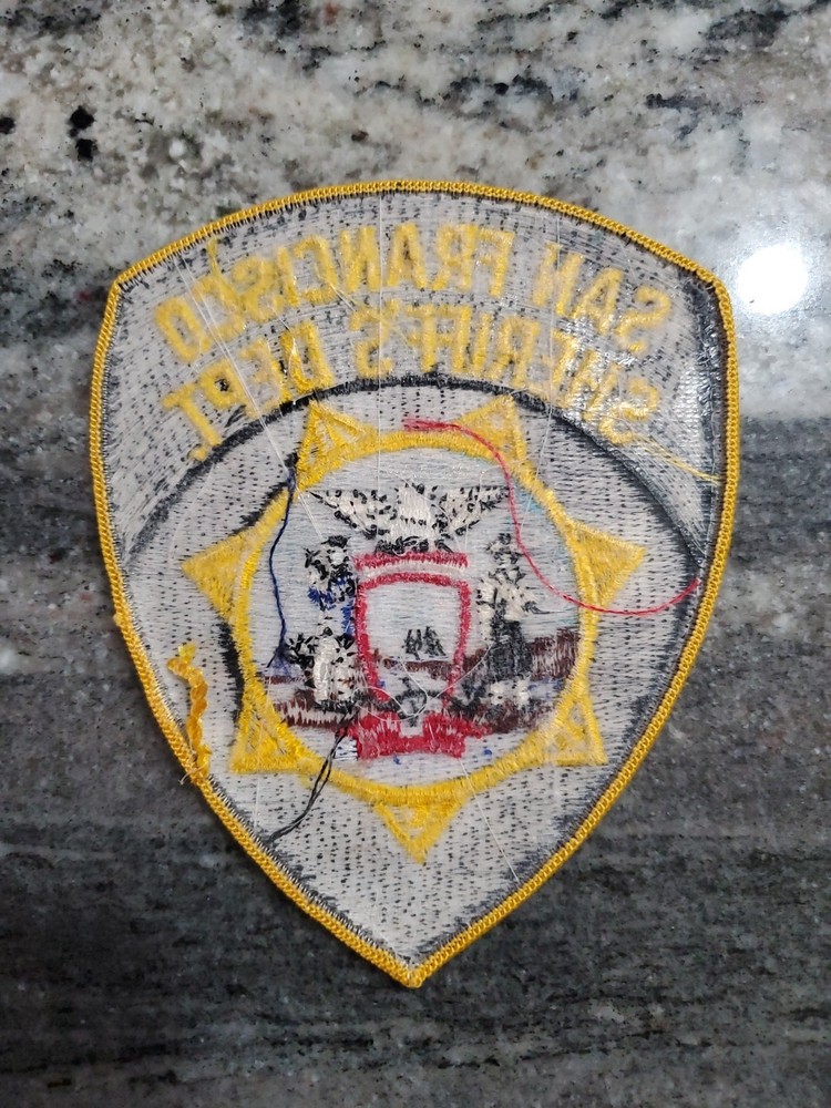 SFSD San Francisco Sheriff Patch