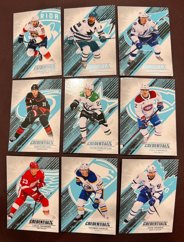 2024-25 Upper Deck Credentials Hockey - Set Builder #1-100 - You Pick!
