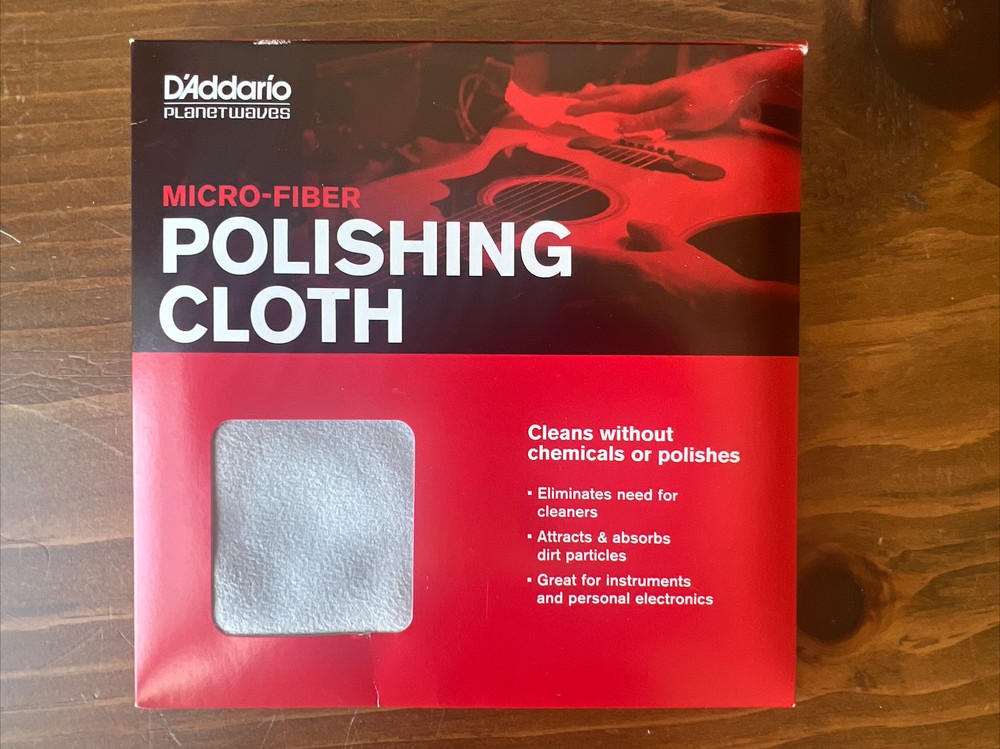 D'Addario Planet Waves Microfiber Polishing Cloth