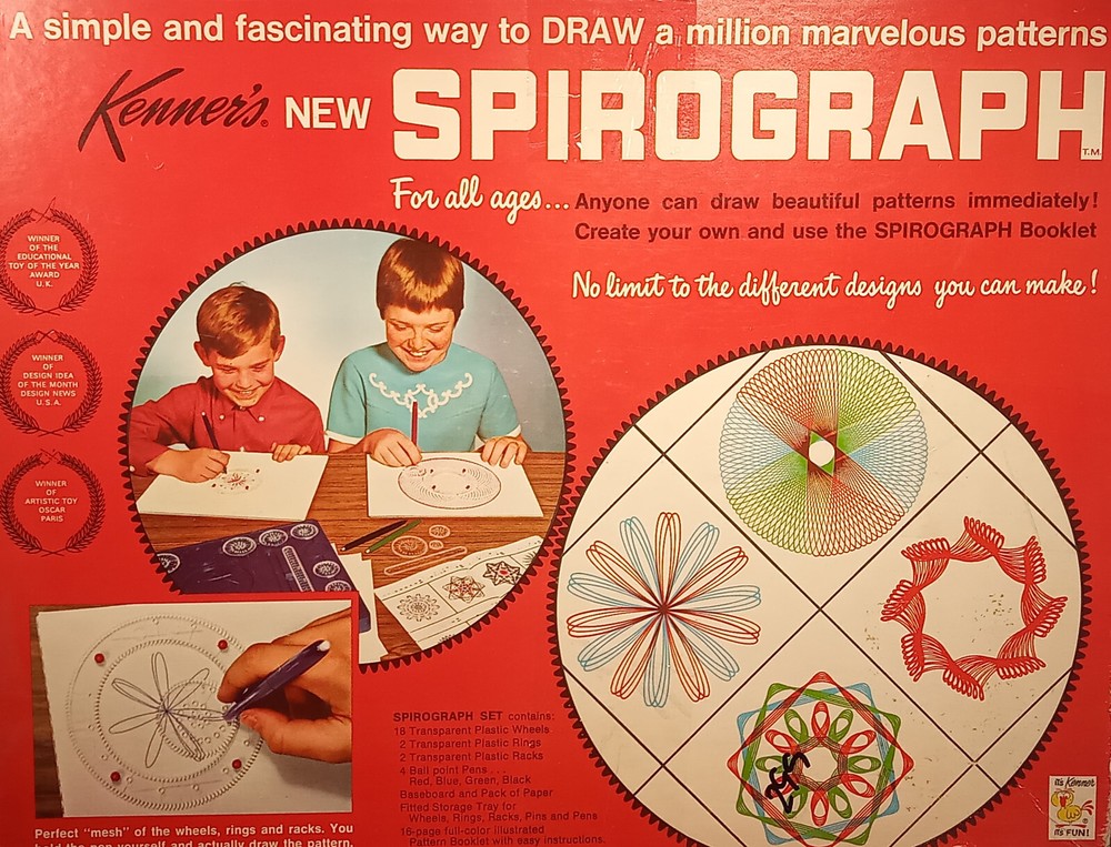 1967 Spirograph Replacement Parts You Pick Kenner