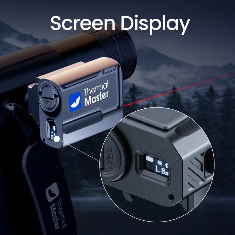 Thermal Master 600 Pro laser distance meter 600m Continuous Measurement Range