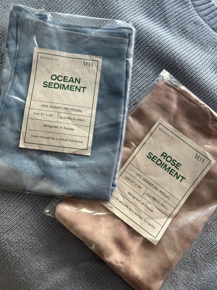 Vela Bundle OCEAN SEDIMENT & ROSE SEDIMENT Hijabs